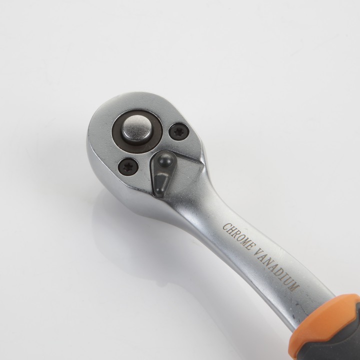 Llave De Carraca De Cuadradillo 1/4" 72 Dientes ALYCO ORANGE
