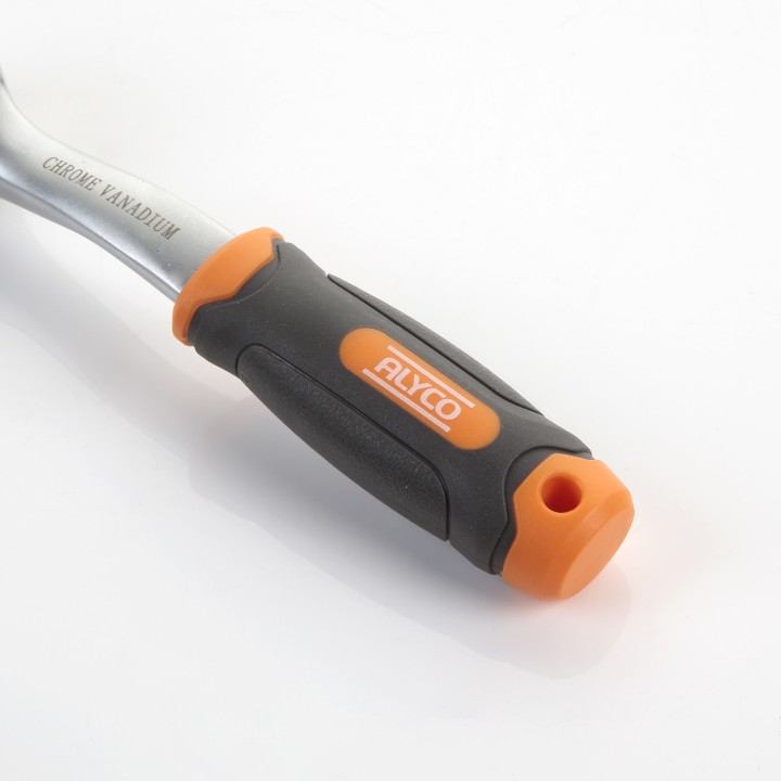 Llave De Carraca De Cuadradillo 1/4" 72 Dientes ALYCO ORANGE