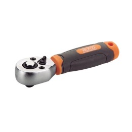 Llave De Carraca Corta De Cuadradillo 1/4" 72 Dientes ALYCO ORANGE