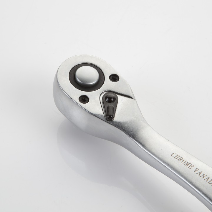Llave De Carraca Acodada De Cuadradillo 1/2" 72 Dientes ALYCO ORANGE