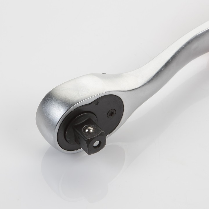 Llave De Carraca Acodada De Cuadradillo 1/2" 72 Dientes ALYCO ORANGE