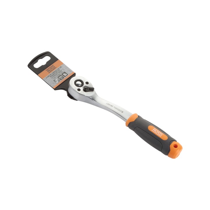 Llave De Carraca De Cuadradillo 3/8" 72 Dientes ALYCO ORANGE