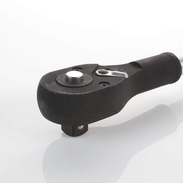 Llave De Carraca De Cuadradillo 3/4" 24 Dientes Con Mango Desmontable 