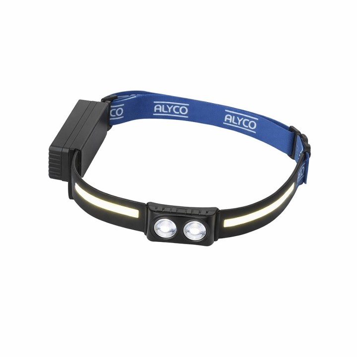 Linterna Frontal Recargable Flexible 2Led C/ Sensor COB 5 w