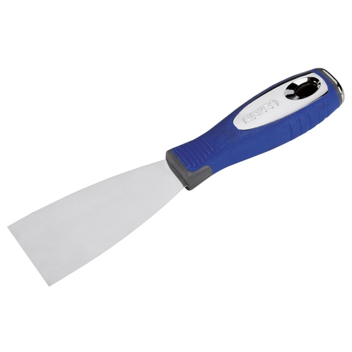 Espátula Flexible Inox, Mango Bimaterial ALYCO
