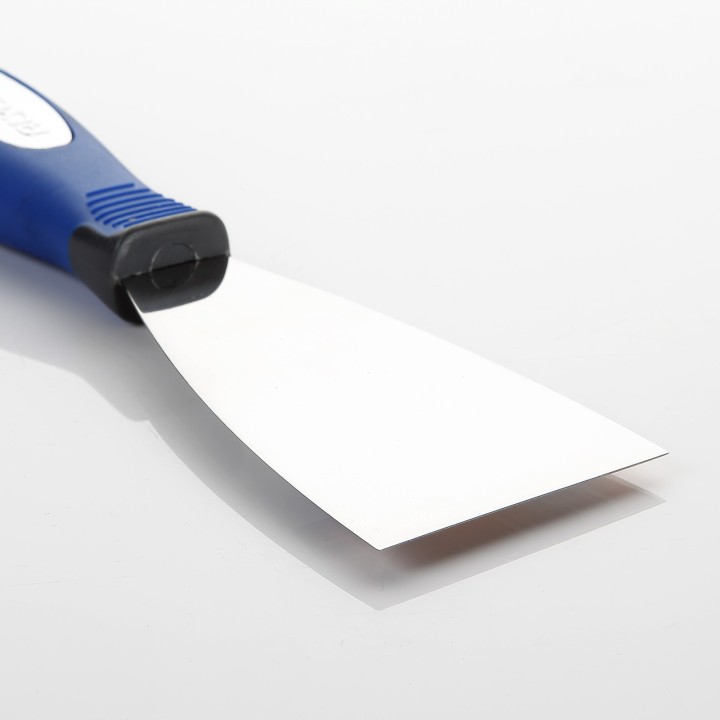 Espátula Flexible Inox, Mango Bimaterial ALYCO