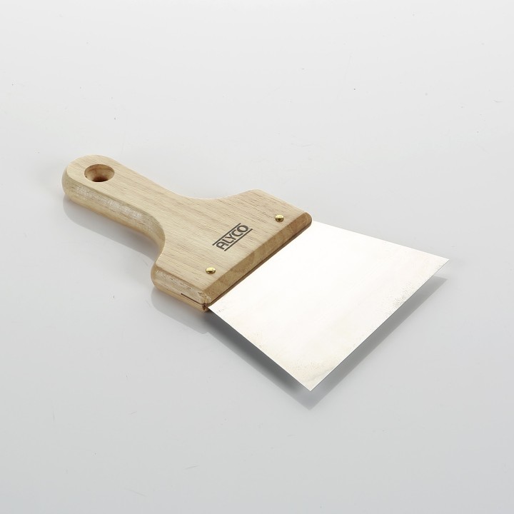 Espátula de emplastecer con mango de madera ALYCO