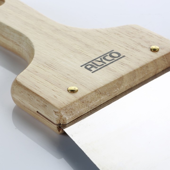 Espátula de emplastecer con mango de madera ALYCO
