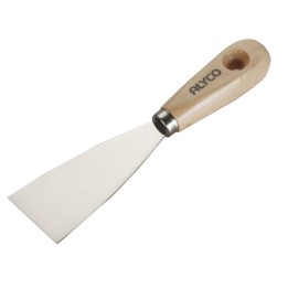 Espátula Flexible, mango de madera ALYCO