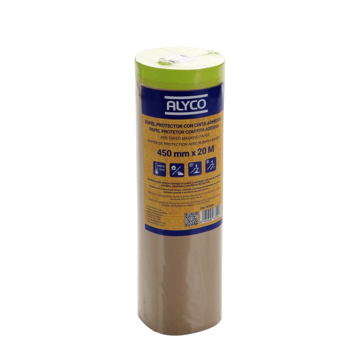 Papel de protección con cinta adhesiva ALYCO
