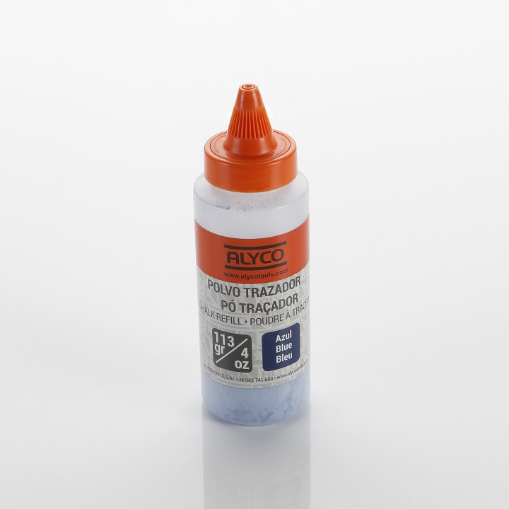 Juego De Tiralíneas Trazador, Bidón De Polvo Y Mini-Nivel ALYCO ORANGE