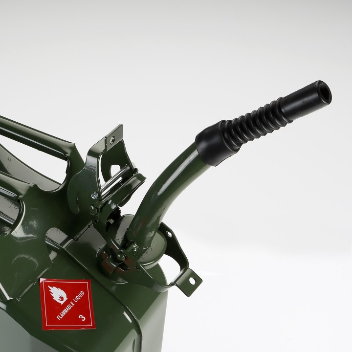 Bidón Metálico 20 Litros Con Boca Flexible ALYCO