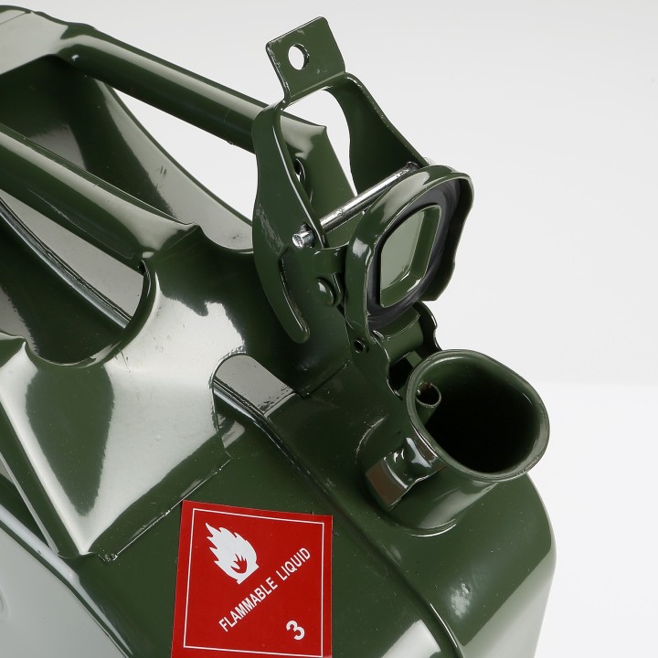 Bidón Metálico 20 Litros Con Boca Flexible ALYCO