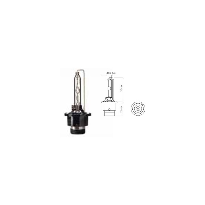 Lámpara Xenon D2S | MundoTaller