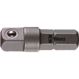 Adaptador Hexagonal 1/4" - Cuadradillo 1/4" | MundoTaller