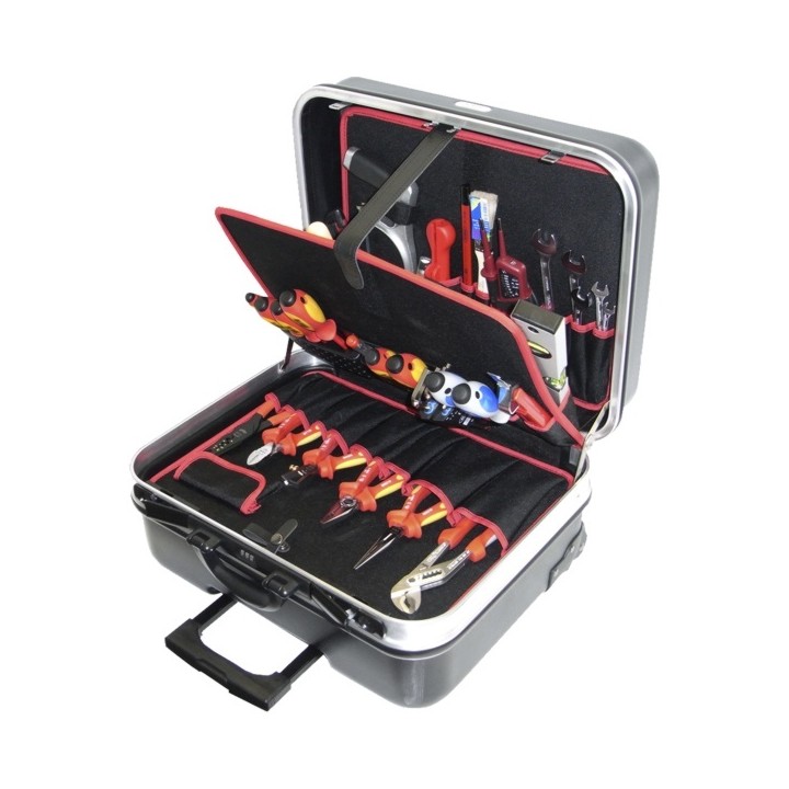 Carro rígido 11-HT, completo, con juego de herramientas eléctricas 11