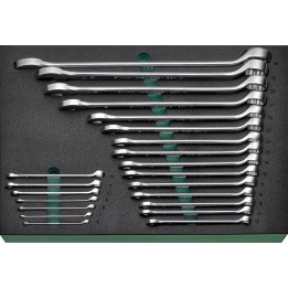 Juego de llaves combinadas TCS 3 2700/22 22 pzs.