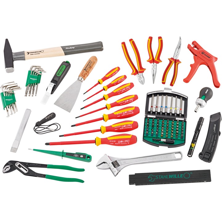 Surtido de herramientas de electricista en L-BOXX®