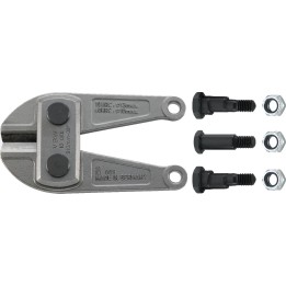 Cabezales de corte con tornillos