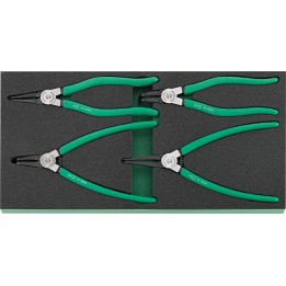 Juego de alicates para anillos seeger