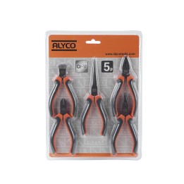 Juego De Minialicates De Precisión 5 Piezas En Blister ALYCO ORANGE