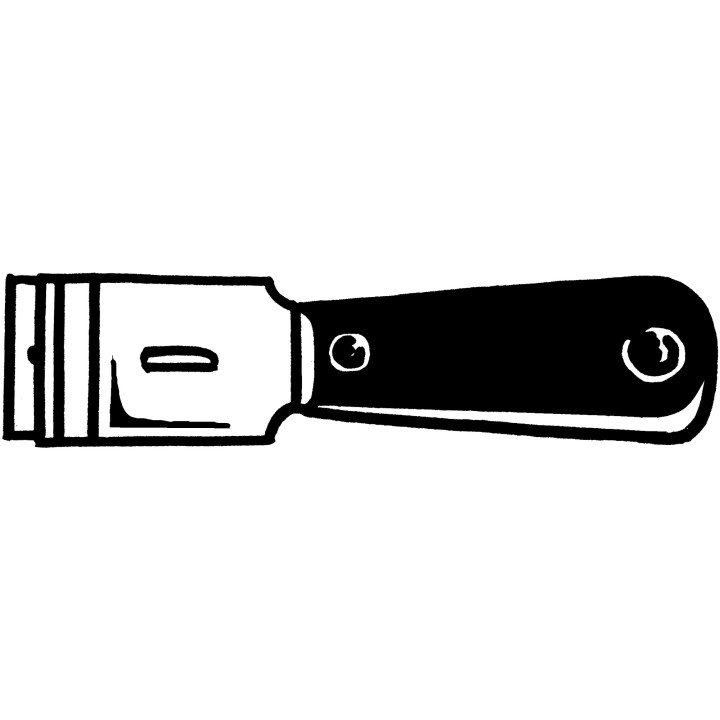 Raspador de vidrio