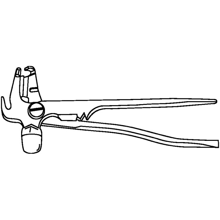 Pinza para contrapesos