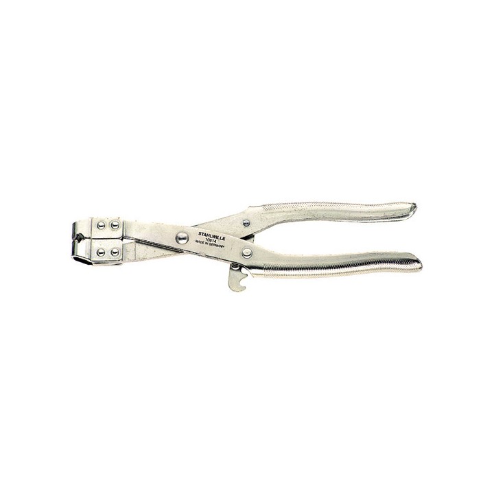 Pinza para grapas de manguitos