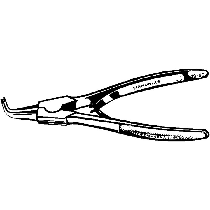 Pinzas de anillo de seguridad para anillos interiores