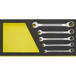 Juego de llaves combinadas de carraca