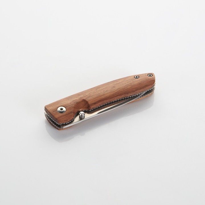 Navaja Con Filo De 70mm Y Mango De Madera ALYCO