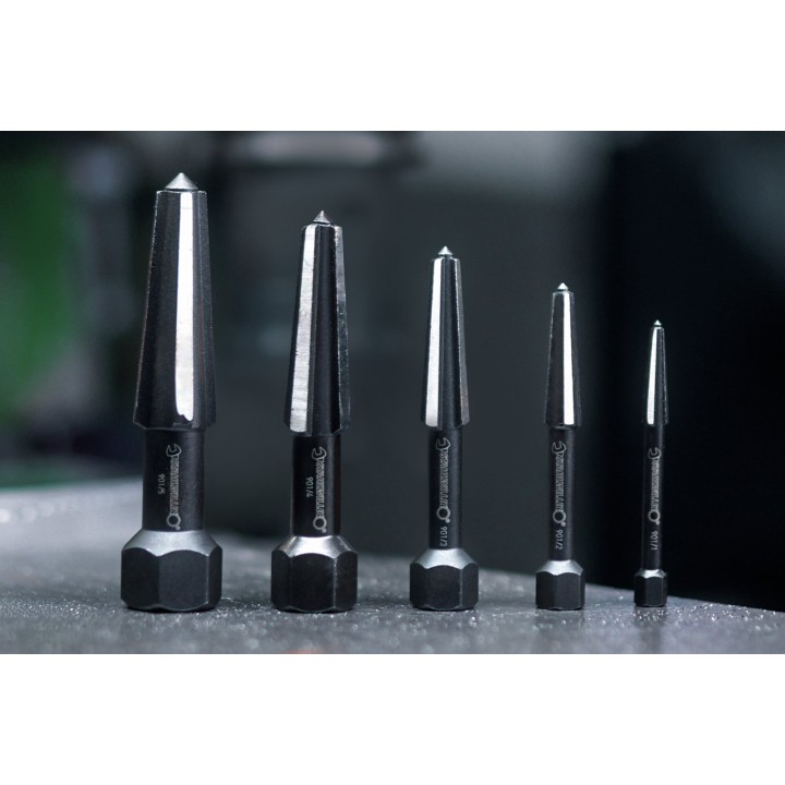 Juego de extractores de tornillos