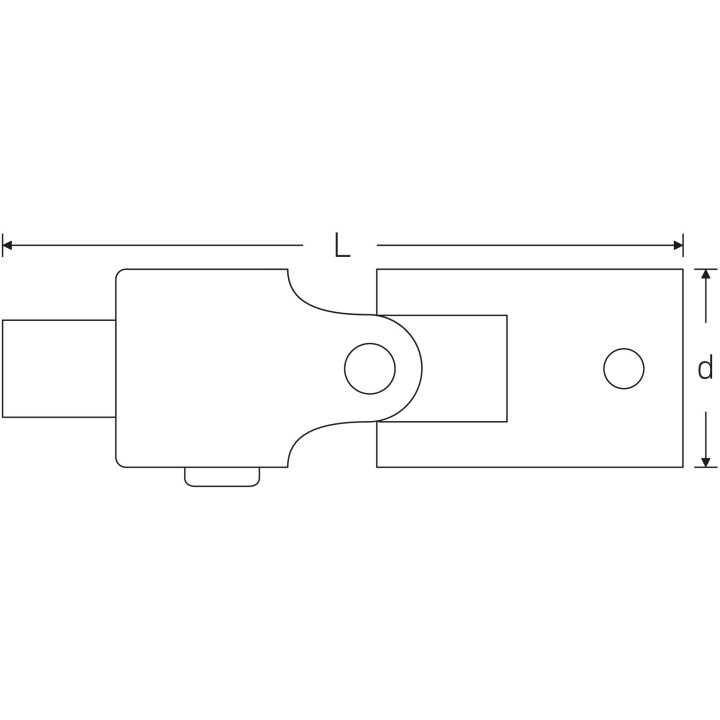 Articulación universal QR