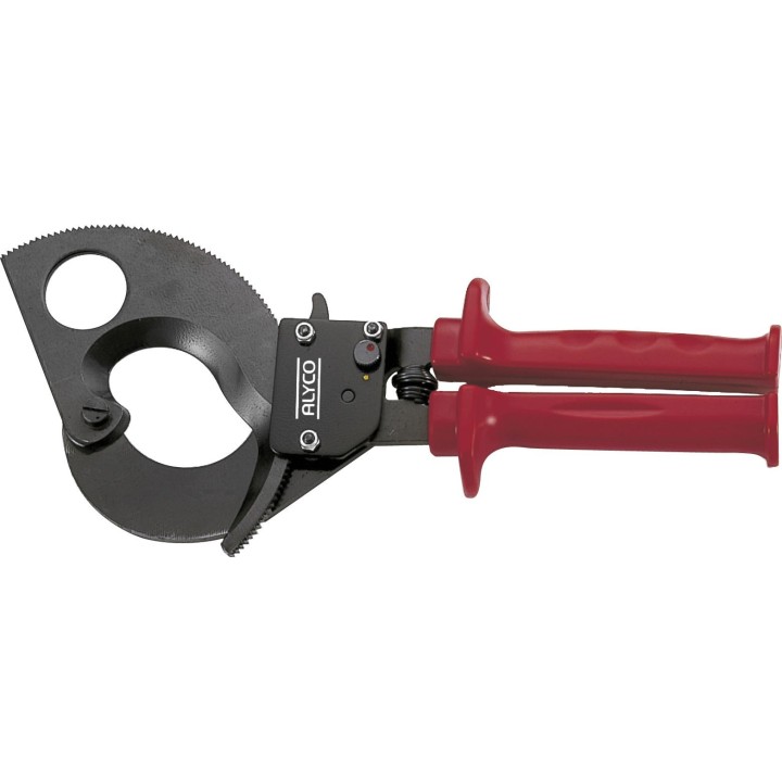 Cortacables para cobre y aluminio de carraca Alyco