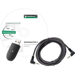 Adaptador USB, cable jack y software SensoMaster 4