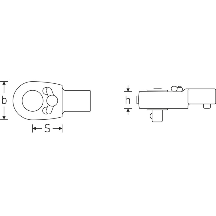 Carraca insertable