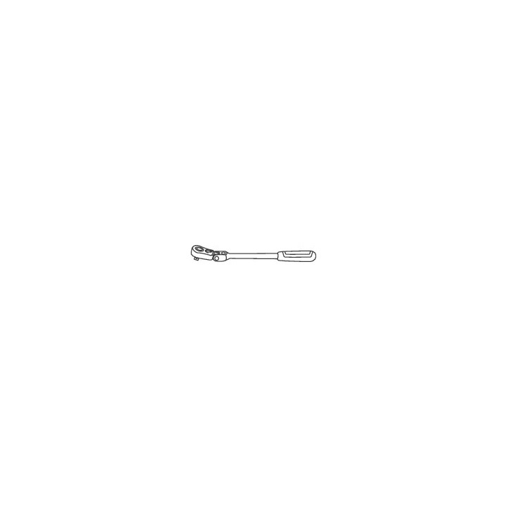Carraca articulada QR de dentado fino