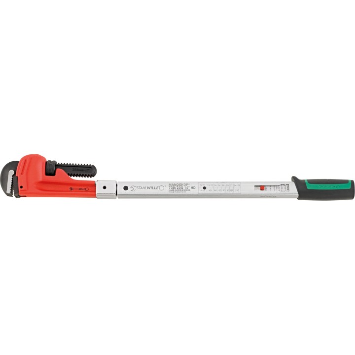 Llave dinamométrica para tubos